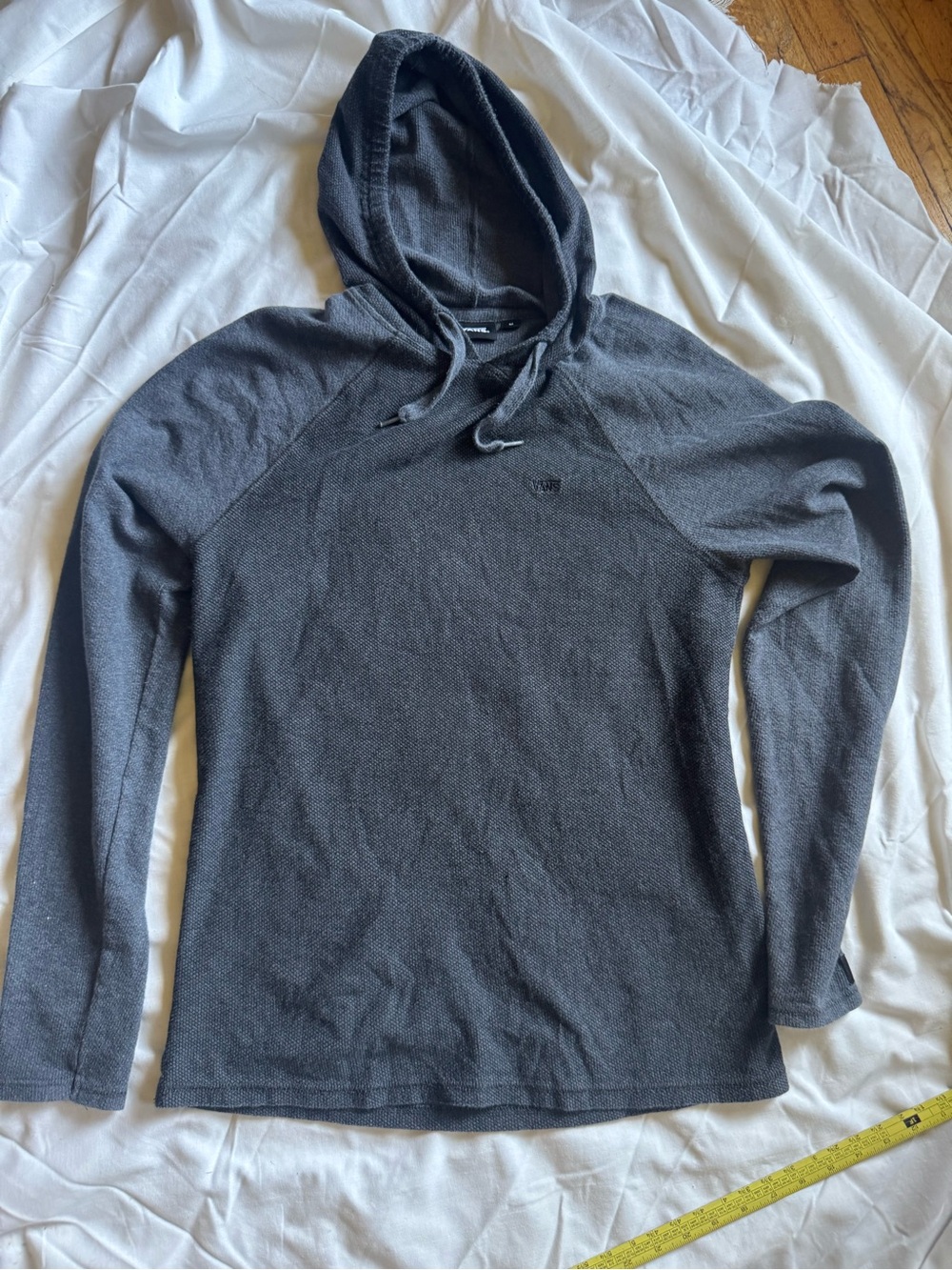 Vans Men's Charcoal Crewneck Hoodie Sweater